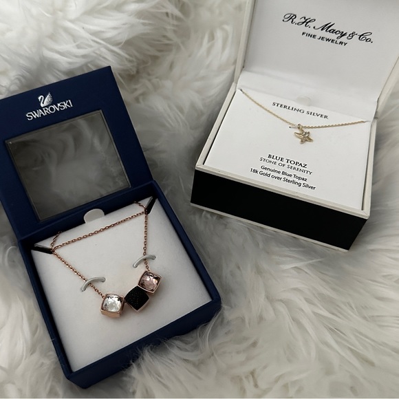 Swarovski Glance Rose Gold Necklace Sold Out - Picture 8 of 9